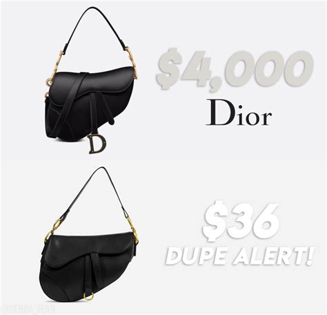 dupe dior bag|christian dior knockoff bags.